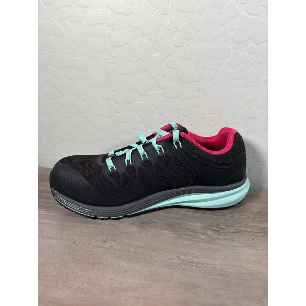 KEEN Vista Energy‎ Utility Shoes Women's 11 M Black Teal Pink Work Sneakers